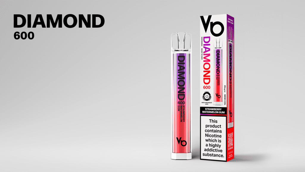 Abbildung des Medienkits „Vapes Bars Diamond 600“.