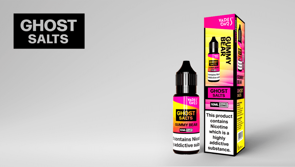 Bild des Medienkits „Vapes Bars Ghost Salts“.